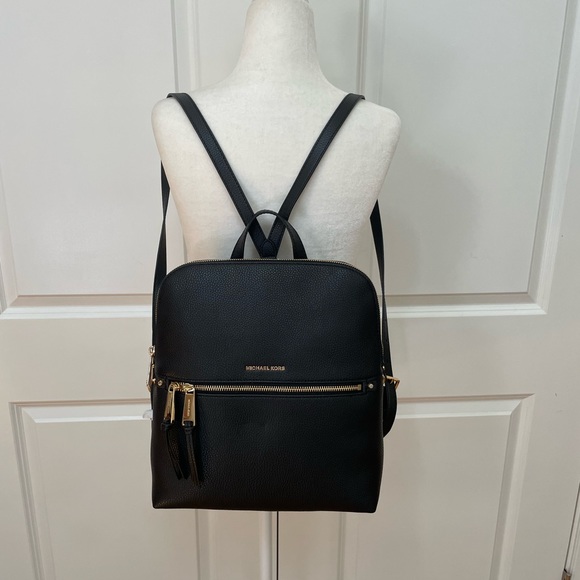 Rhea Zip Medium Slim Backpack from Michael Kors - Picture 2 of 10